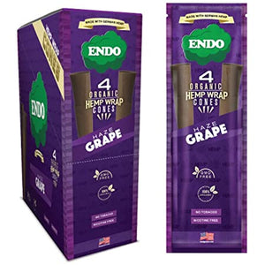 ENDO ORGANIC HEMP WRAPS HAZE GRAPE