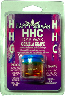 THC-O DAB WAX GORILLA GRAPE