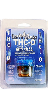 THC-O DAB WAX WHITE FIRE O.G.