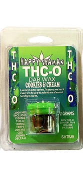 THC-O DAB WAX  COOKIES & CREAM