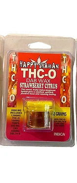 THC-O DAB WAX STRAWBERRY CITRUS