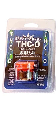 THC-O DAB WAX BUBBA KUSH 2GM