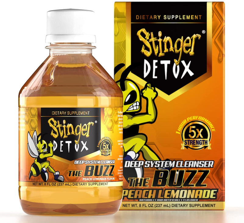 STINGER DETOX THE BUZZ PEACH LEMONADE