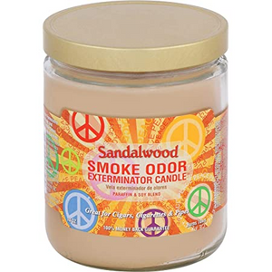 Smoke Odor Exterminator Candle- Sandalwood