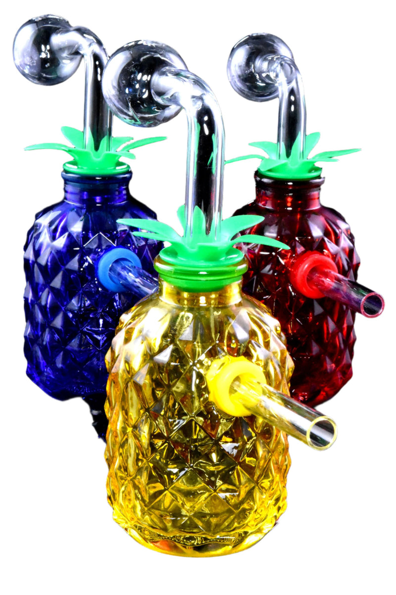 4" 100GR. COLORED PINEAPPLE OIL RIG