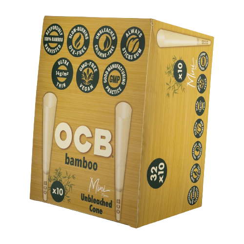 OCB Bamboo Cone Mini, X10
