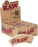 ROLLIG PAPERS:RAW CONE TIPS perfecto 24 PER BOX ( 1514 )