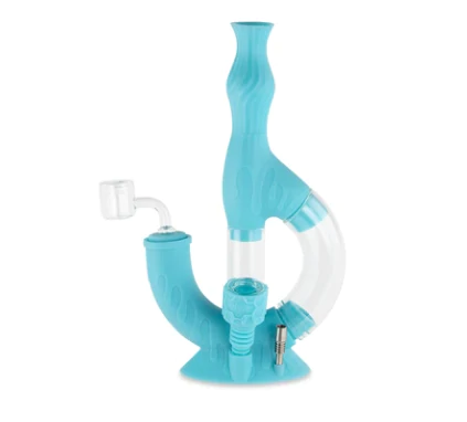 Ooze Echo Silicone Water Pipe, Dab Rig & Nectar Collector