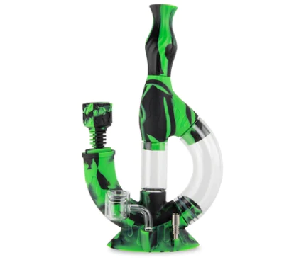 Ooze Echo Silicone Water Pipe, Dab Rig & Nectar Collector