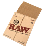 RAW RAWTHENTIC UNREFINED PARCHMENT PAPER 5"X5" 13cmX 13cm 100 PER BOX