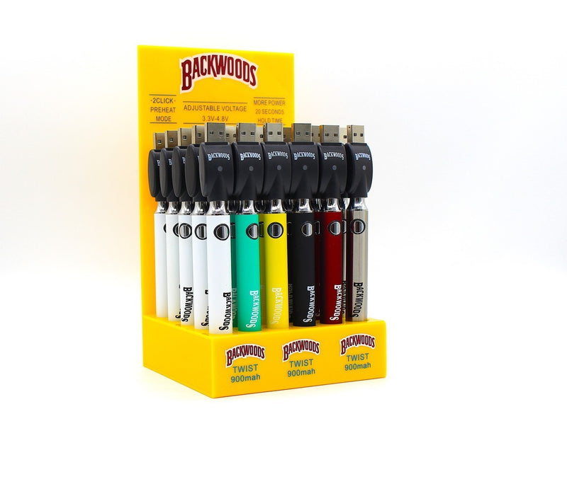 BACKWOODS  TWIST BATTERY DISPLAY 24CT