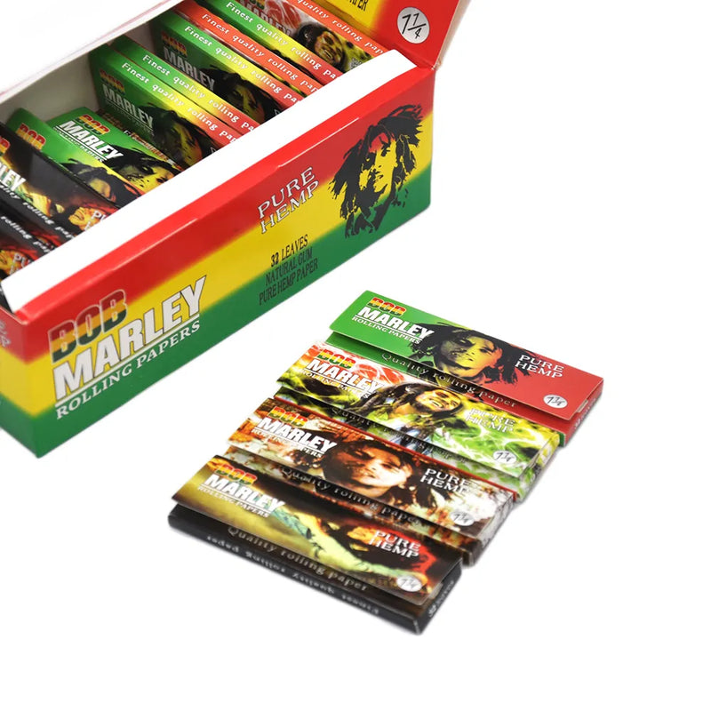 1 1/4 Pure Hemp Bob Marley Rolling Paper