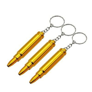 Bullet Key Chain Metal Pipe