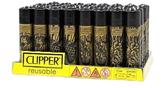 CLIPPER:CLIPPER REUSABLE LIGHTER GOLD SHROOMS