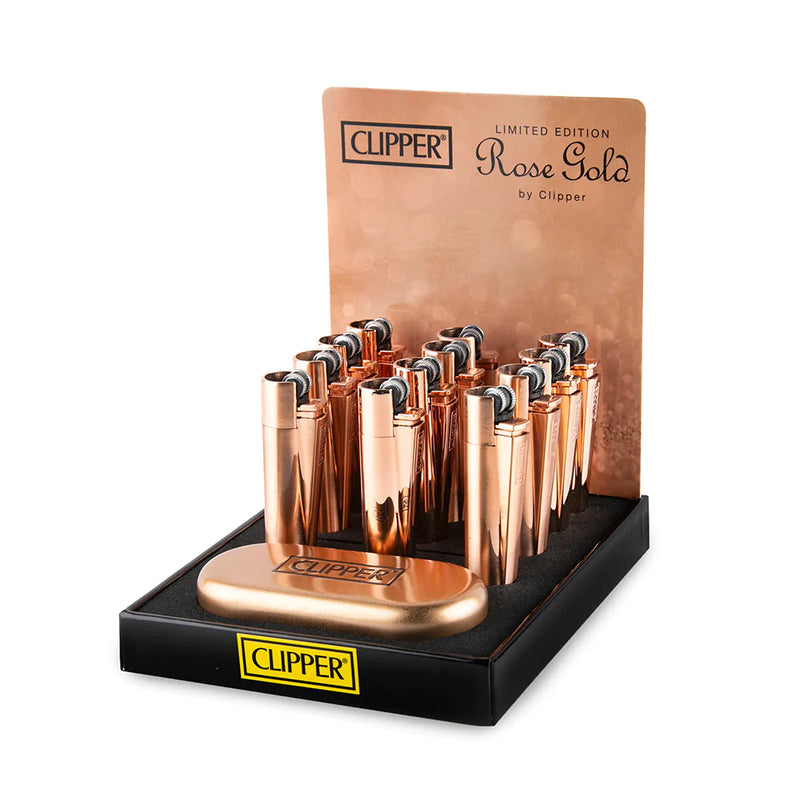 Clipper Metal Lighter Full Size Refillable  With Gift Box