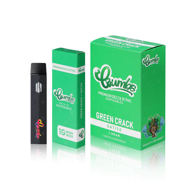 Flying Monkey Delta 10 Disposable Vapes - Green Crack