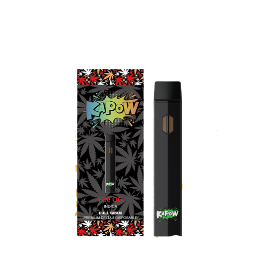 KAPOW FIRE OG  INDICA FULL GRAM PREMIUM HHC DISPOSABLE 5PCS/BOX