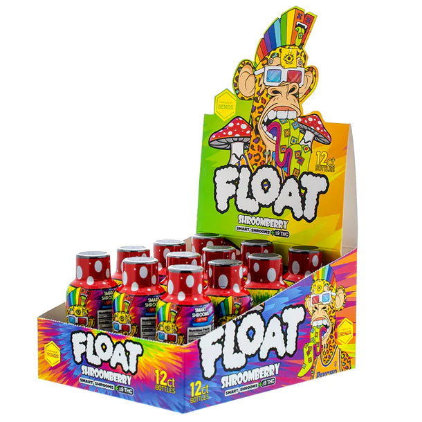 Float Mushroom Shots 2oz (12pcs/dis)