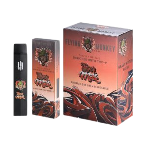 Flying Monkey THCO Delta8 Enriched with THCP Premium One Gram Disposable- Tiger Milk