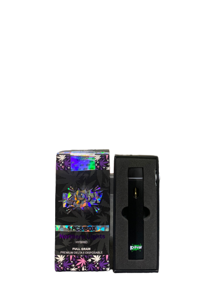 KAPOW NORTHERN LIGHTS   HYBRID FULL GRAM PREMIUM D8 DISPOSABLE 5PCS/BOX