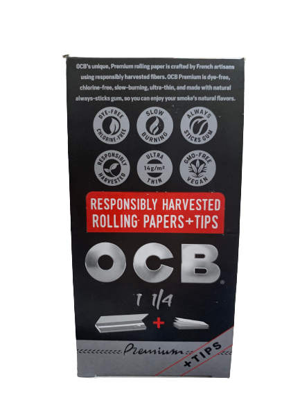 OCB PREMIUM 1 11/4 WITH TIPS