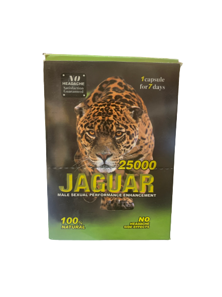JAGWUAR 25000 MALE SEXUAL PERFORMANCE ENHANCEMENT
