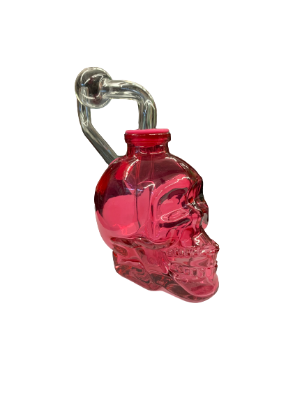 Oil Burner Bong - Skull W101