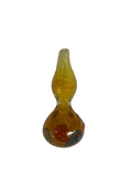 GLASS HAND PIPE  RED SNAKE