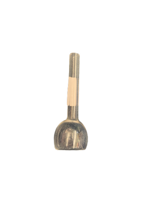 OIL BURNER SPOON TOP CLEAR 3"