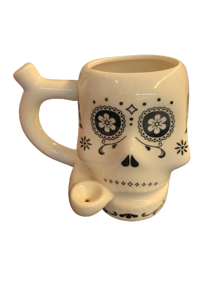 FASHION CRAFT  PREMIUM ROAST & TOAST CERAMIC MUG 15 oz / WHITE