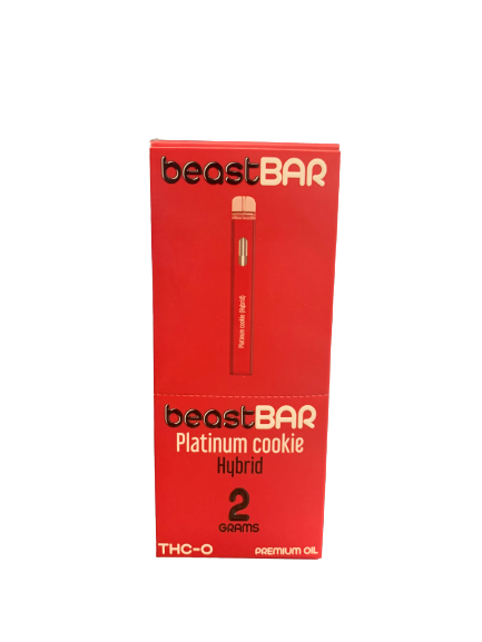 THC-O:BEASTBAR THC-O 6PACK 2G PLATINUM COOKIE
