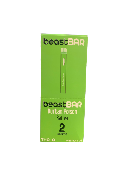 THC-O:BEASTBAR DURBAN THC-O 2G 6 PCS
