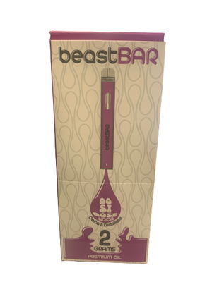 DELTA 8 DISP:BEASTBAR DELTA8 DIS 6 PACK 2G ZSKITTLES INDICA