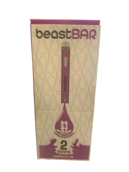 DELTA 8 DISP:BEASTBAR DELTA8 DIS 6 PACK 2G ZSKITTLES INDICA