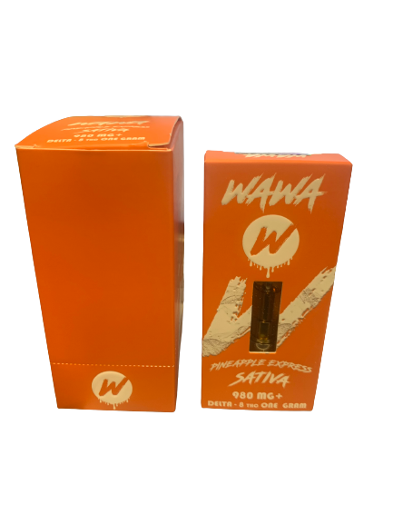 WAWA D8 CARTRIDGES 5PCS  STIVA PINEAPPLE EXPRESS