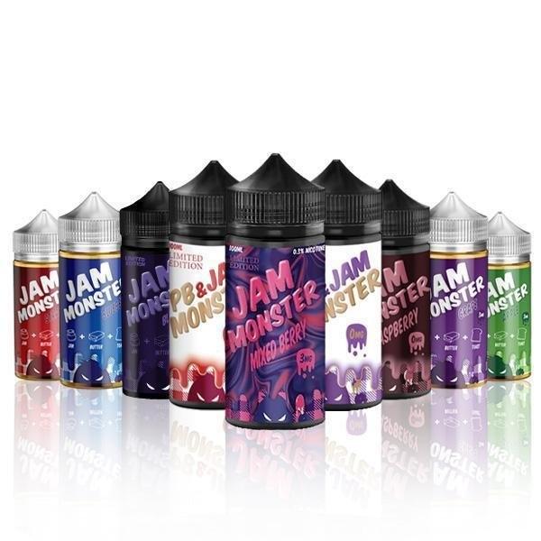 JAM MONSTER VAPE JUICE 3MG 100 ML