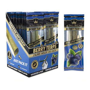 KING PALM BERRY TERPS 2 SLIMS HOLDS 1.5G EACH