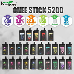 Kangvape Onee Stick Disposable Vape 5200pf 10pk