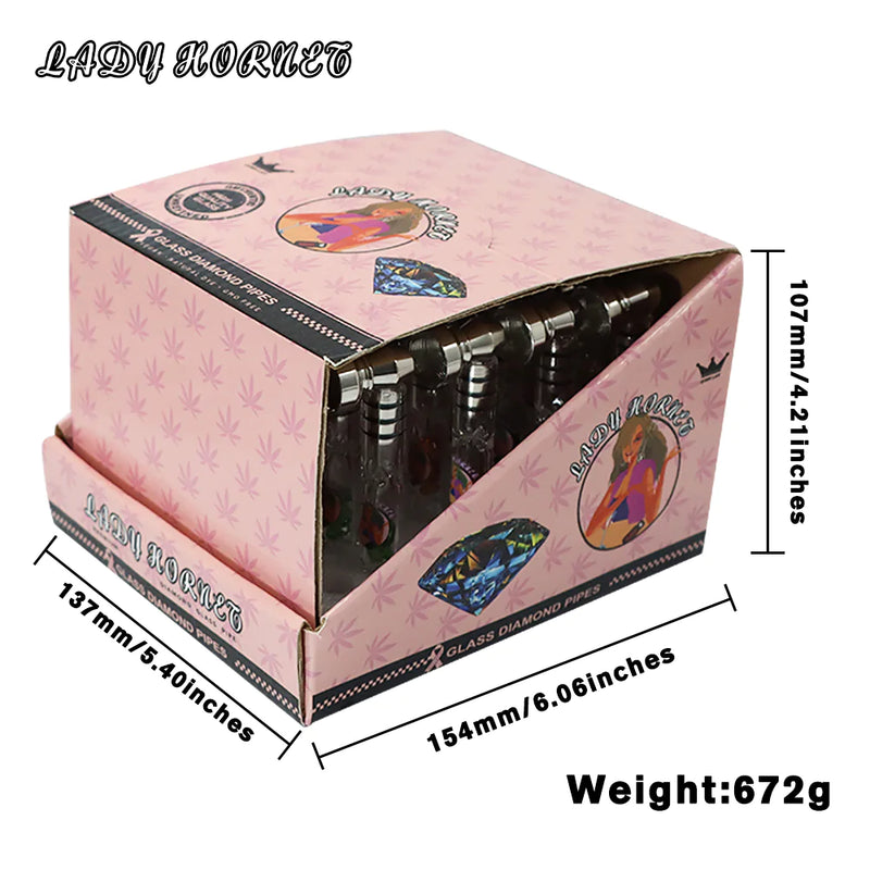 Lady Hornet Pipe 24ct