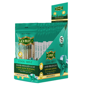 OME COOL MINT HAND ROLLED LEAF