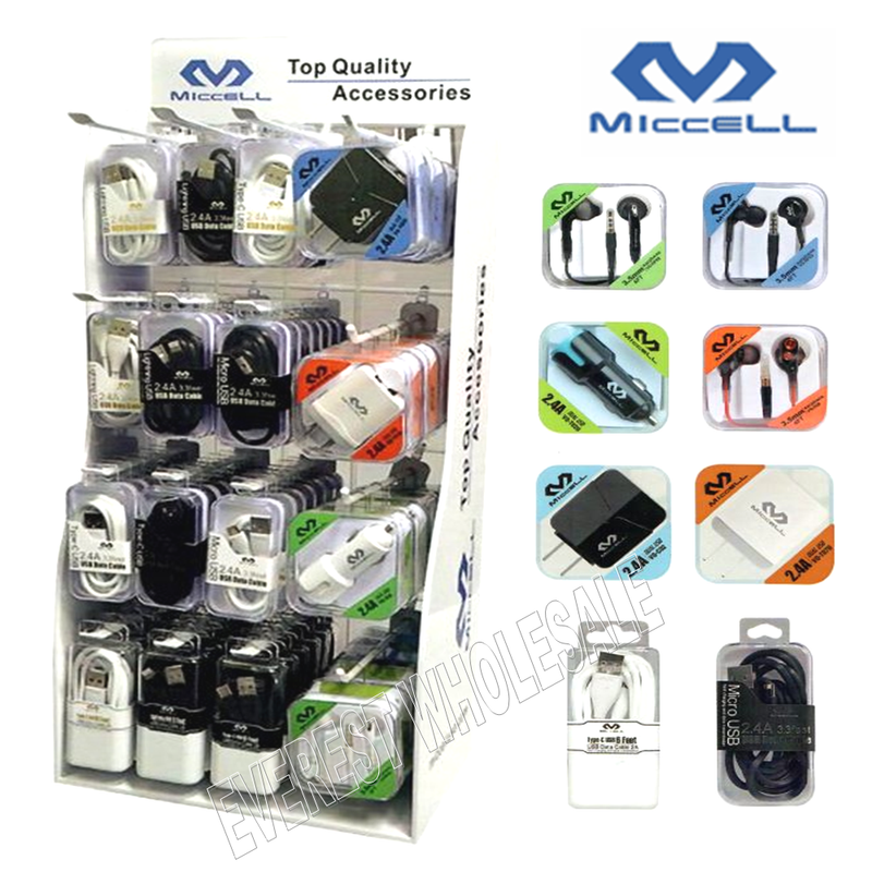 MICCELL LED DISPLAY ACCESSORIES 140 PIECES