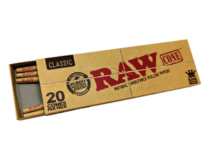 RAW Classic King Size Pre-Rolled Cones 20 Pack