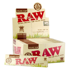 RAW ORGANIC  HEMP KING SLIM 50PACK