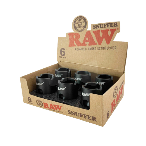 RAW SMOKE EXSTINGUISHER SNUFFER 6P/BOX