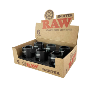 RAW SMOKE EXSTINGUISHER SNUFFER 6P/BOX