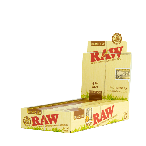 ROLLIG PAPERS:RAW HEMP 1 1/4 24P