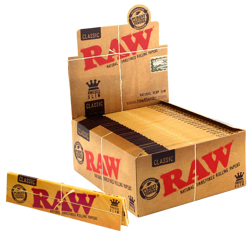 ROLLIG PAPERS:RAW CLASSIC KINGSIZE 50