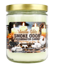 Smoke Odor Exterminator Candle - Vanilla Glitz