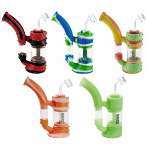 Ooze Stack Pipe Silicone Water Bubbler & Dab Rig