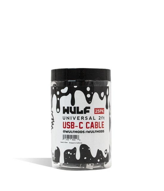 2FT USB-C CABLE 25CT JAR